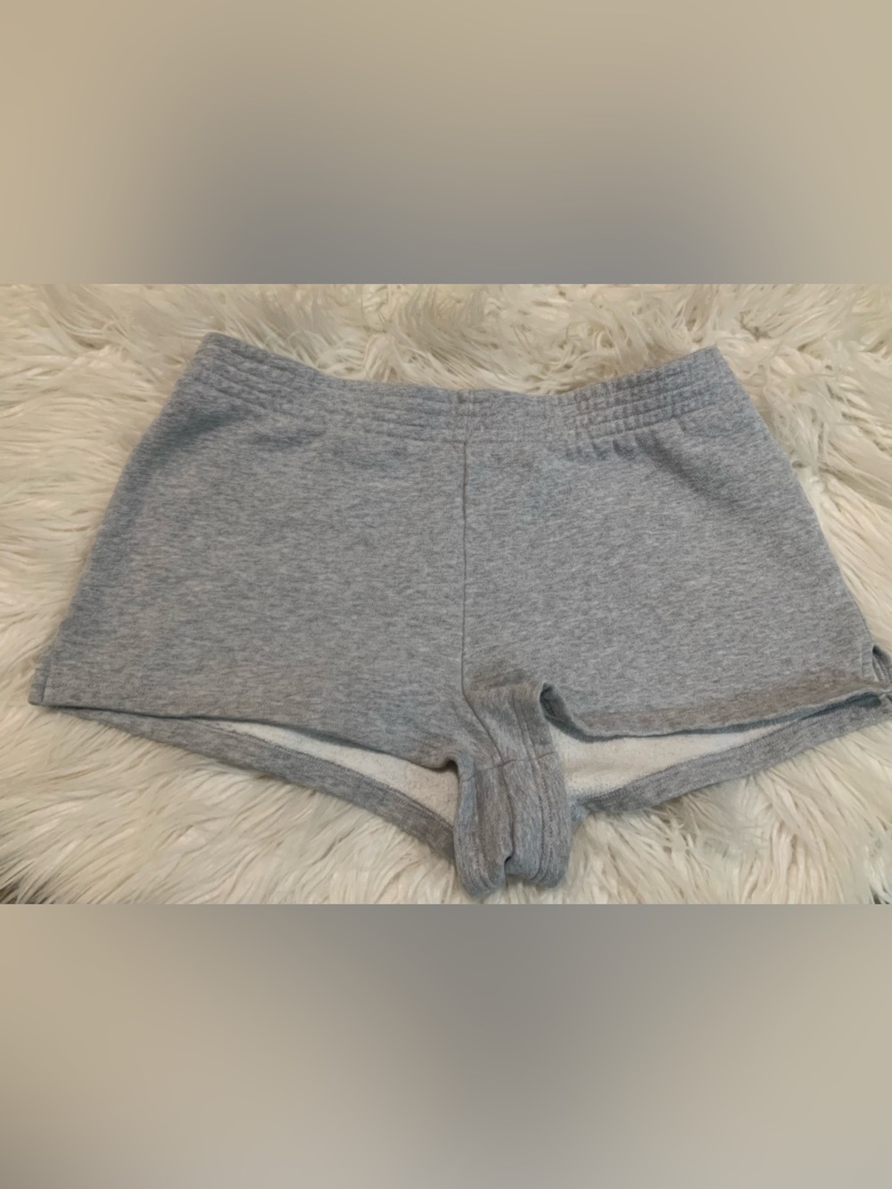 Tna Cozy Fleece Perfect Micro Sweatshort Gray Size Large